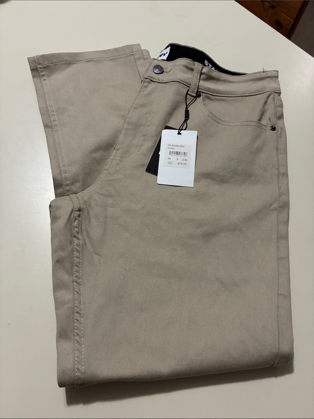 DKNY Men's Chinos in Light Khaki